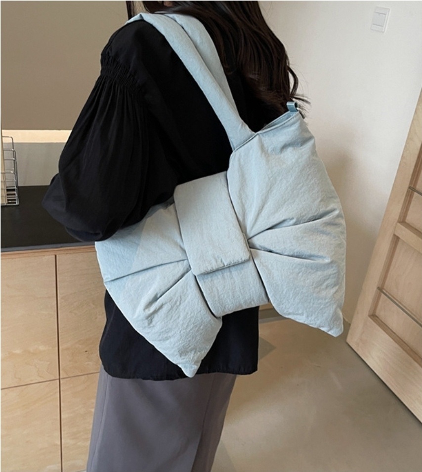 リボン柄トートバッグ | 詳細画像5