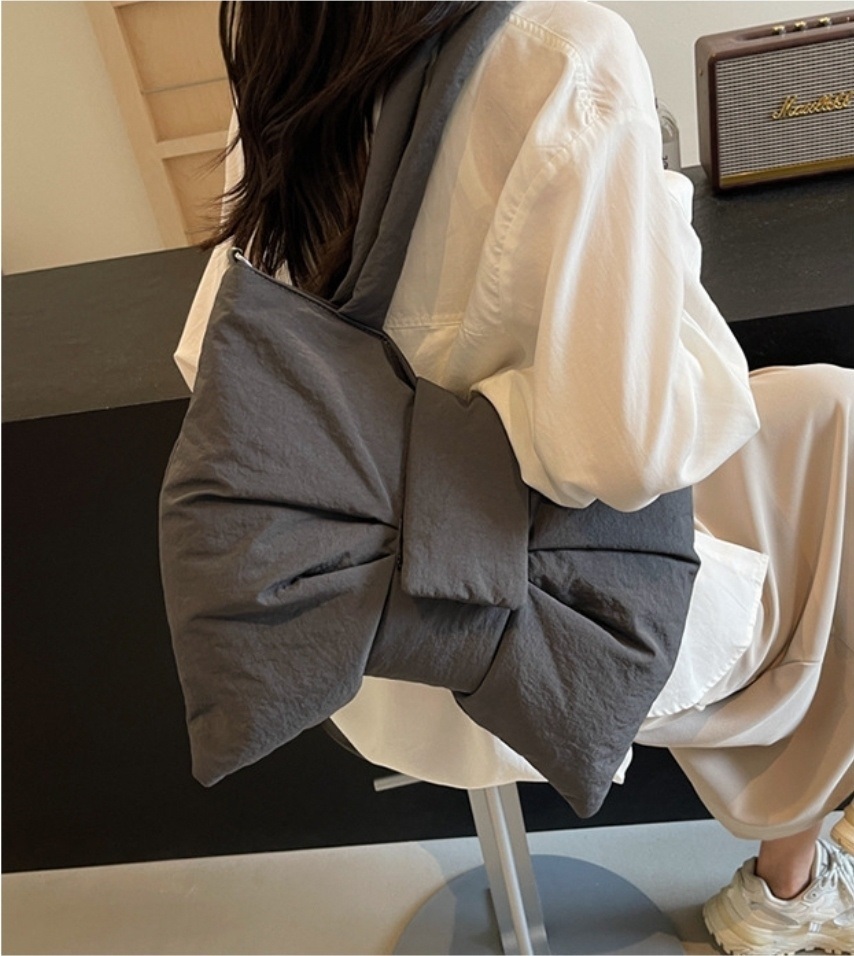 リボン柄トートバッグ | 詳細画像7