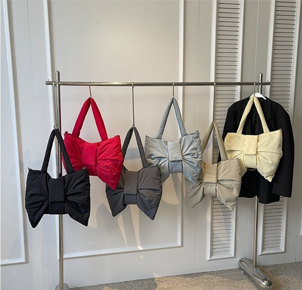 リボン柄トートバッグ | 詳細画像15