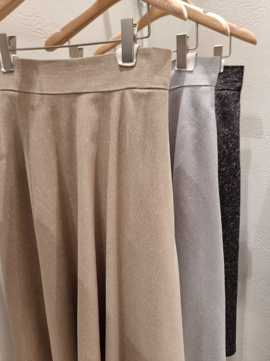 メランジロングフレアスカート | 詳細画像18