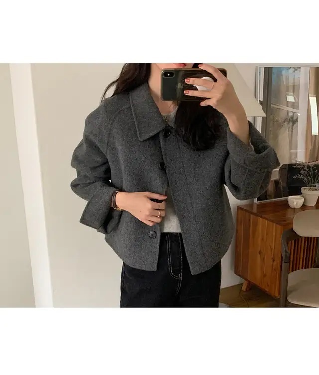 カラーラグランショートジャケット | 詳細画像4