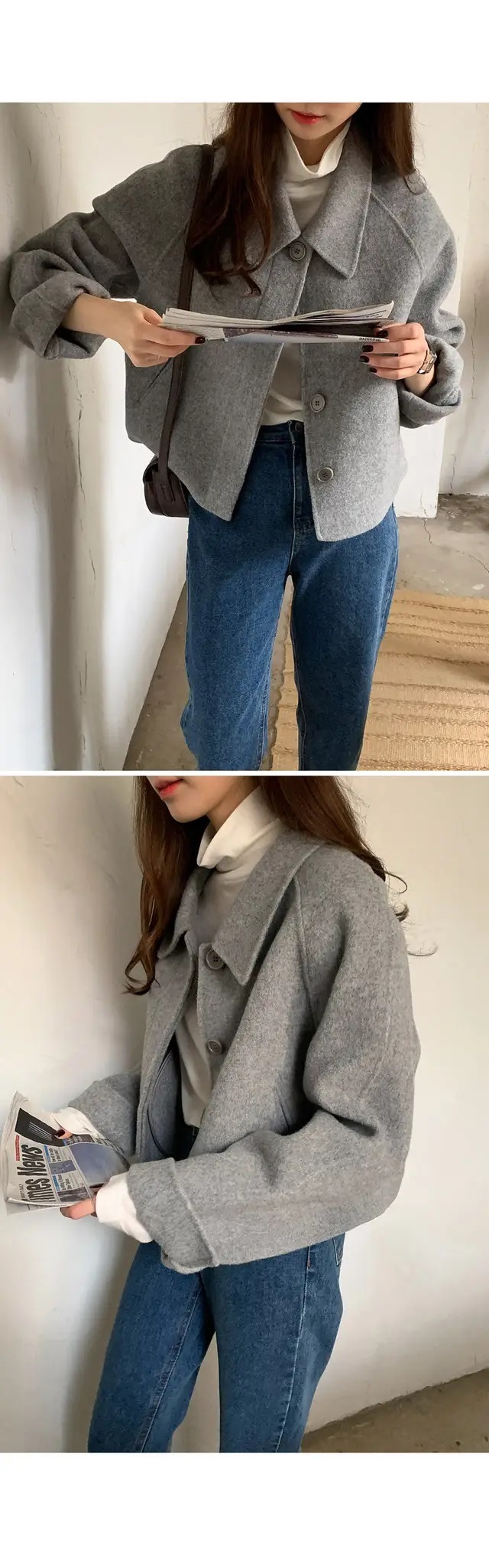 カラーラグランショートジャケット | 詳細画像5