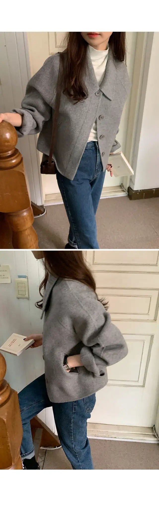 カラーラグランショートジャケット | 詳細画像6