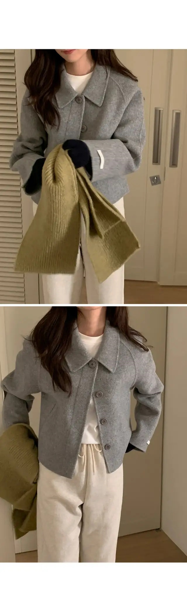 カラーラグランショートジャケット | 詳細画像8