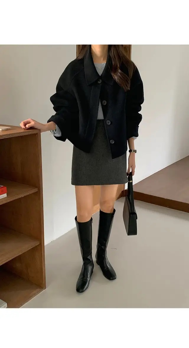 カラーラグランショートジャケット | 詳細画像9