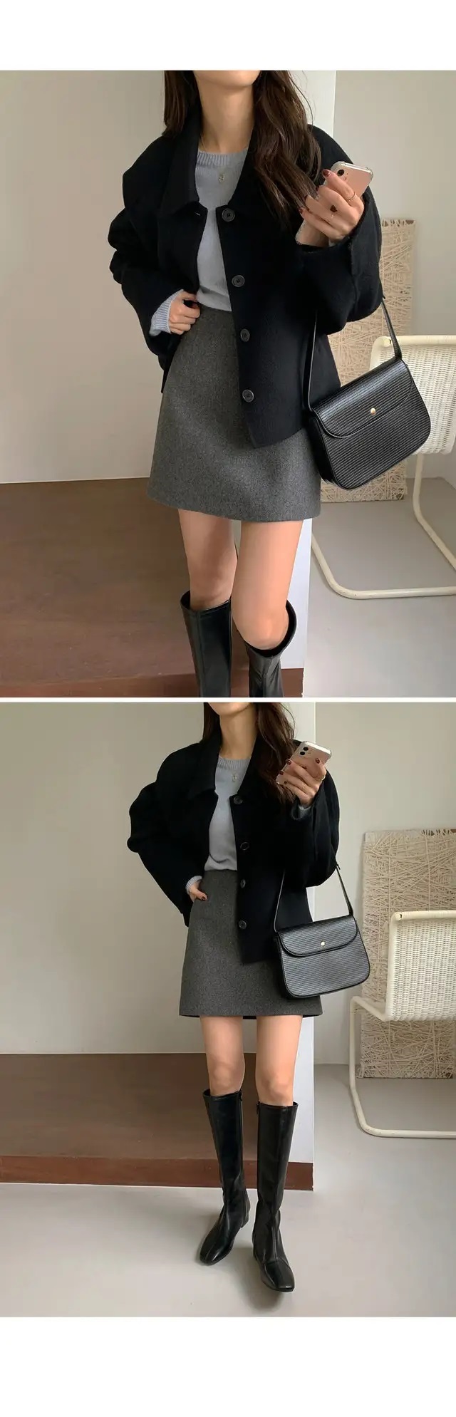 カラーラグランショートジャケット | 詳細画像11