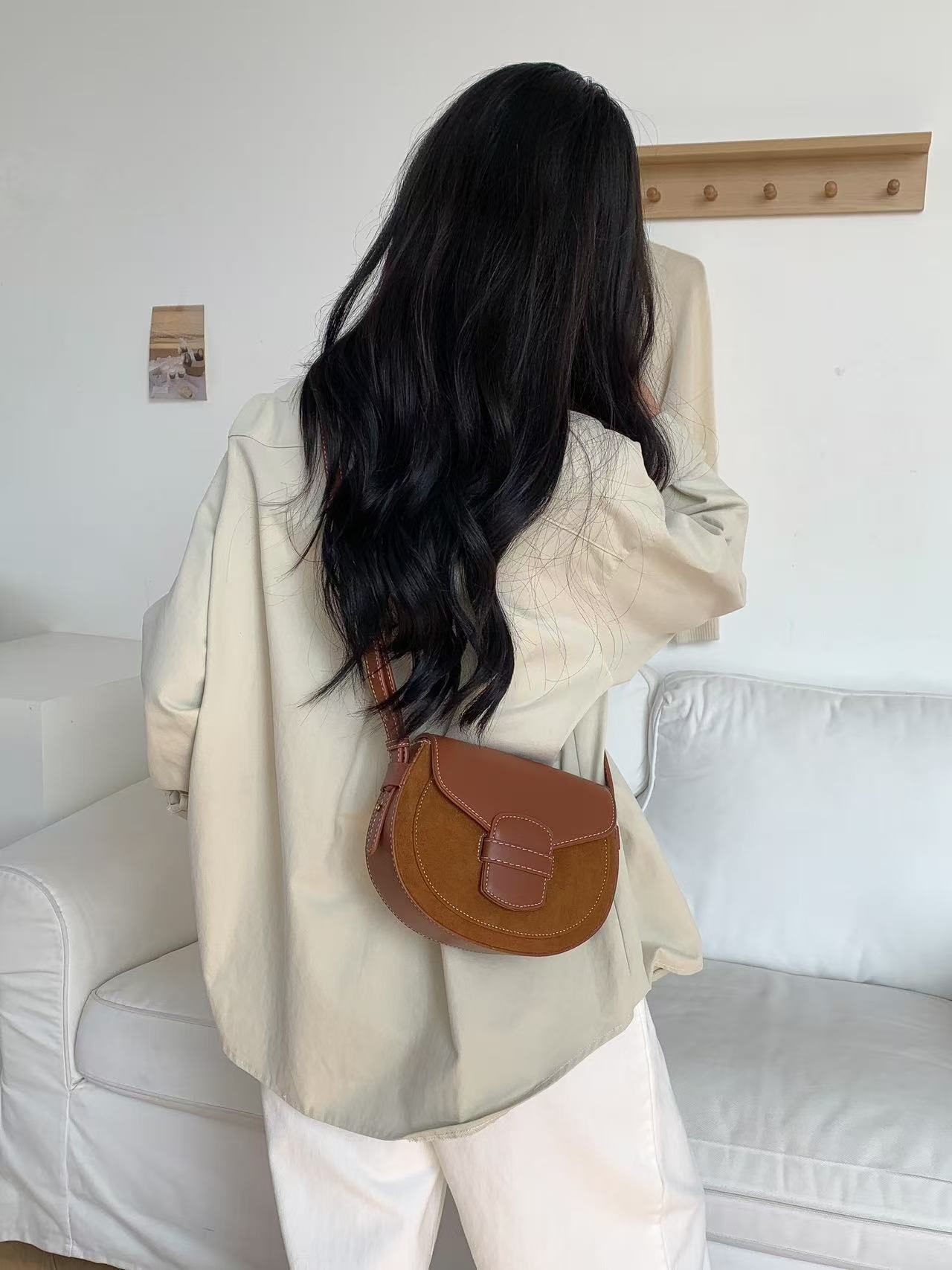 スエード調ミニショルダーバッグ | 詳細画像3