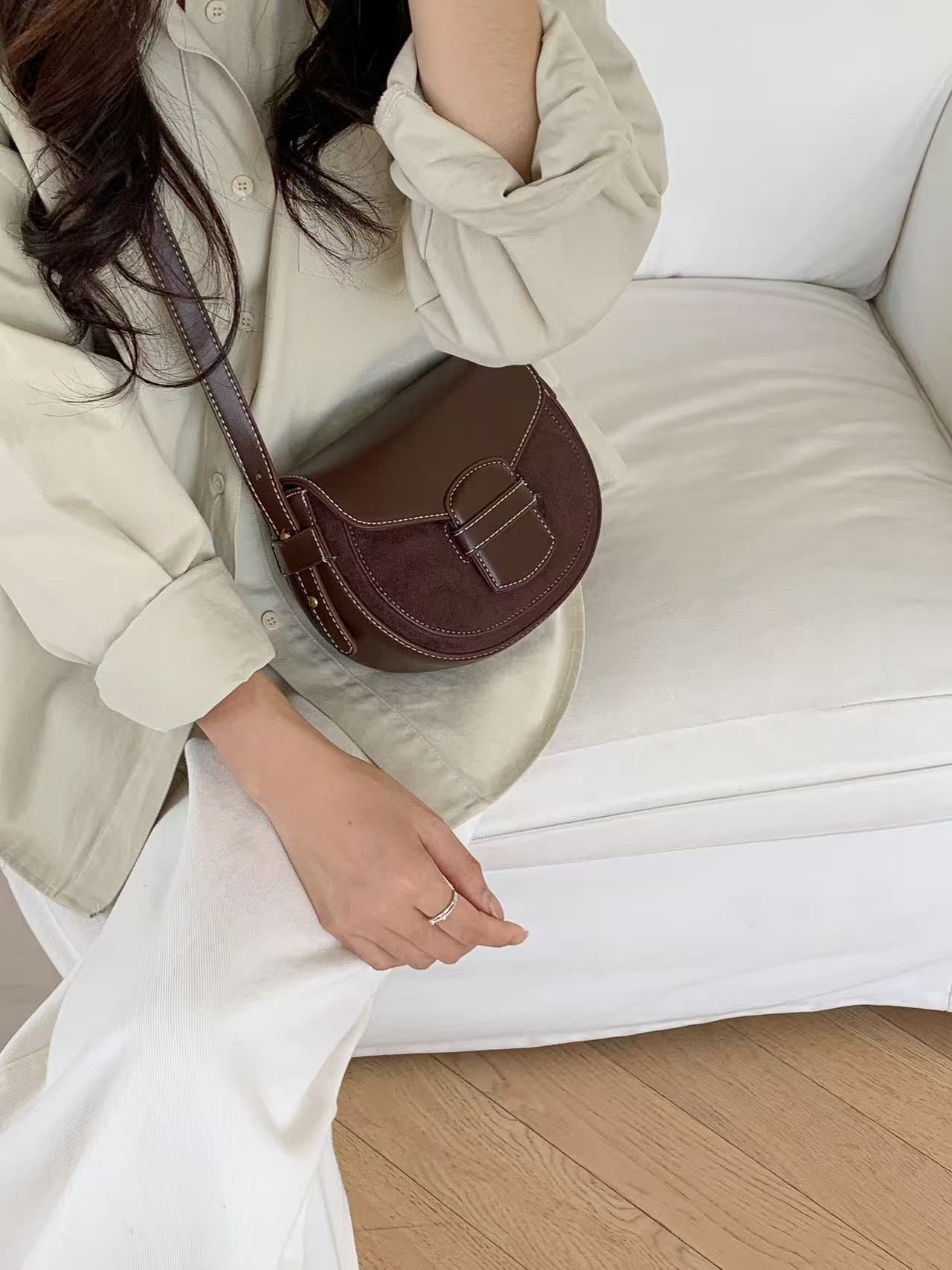 スエード調ミニショルダーバッグ | 詳細画像7