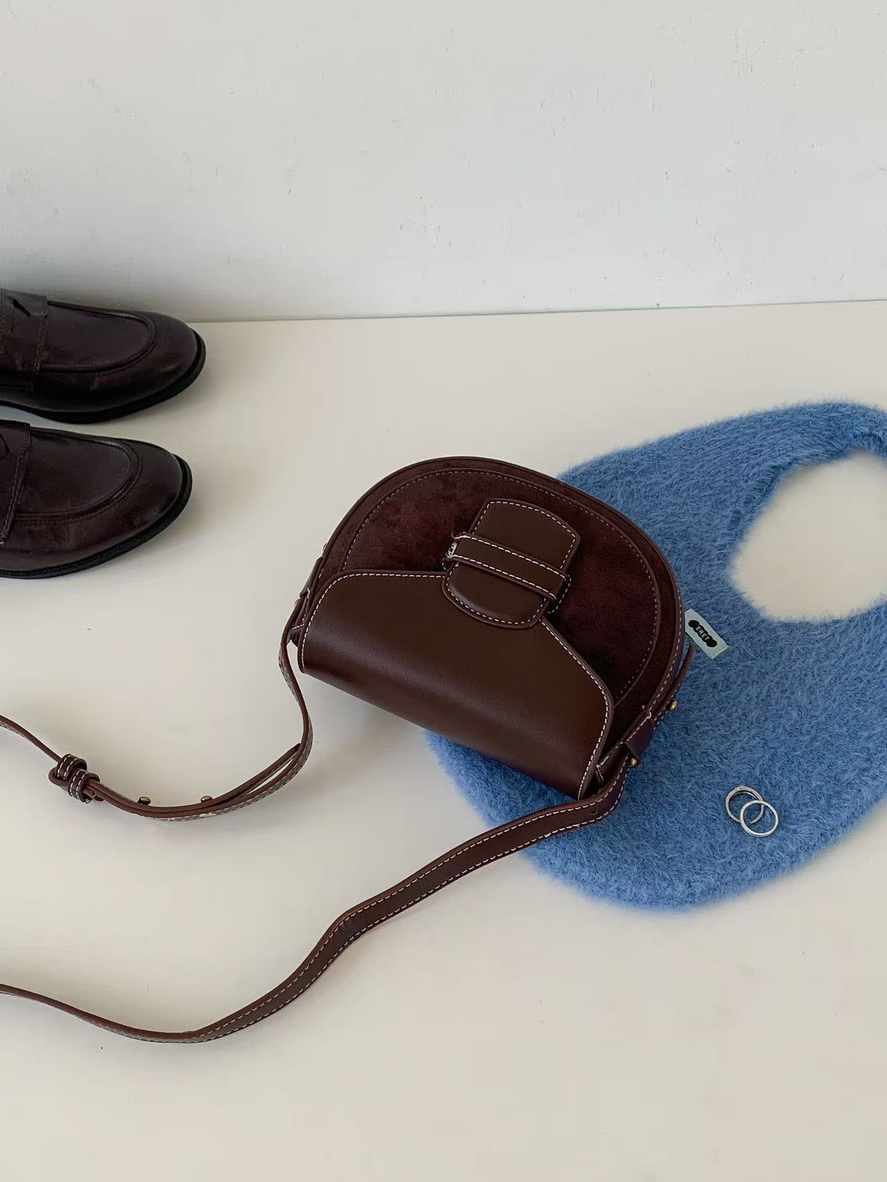 スエード調ミニショルダーバッグ | 詳細画像10