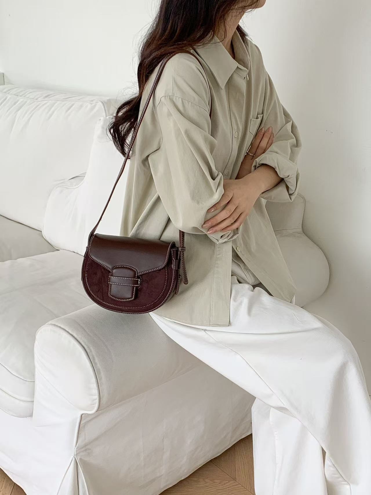 スエード調ミニショルダーバッグ | 詳細画像17