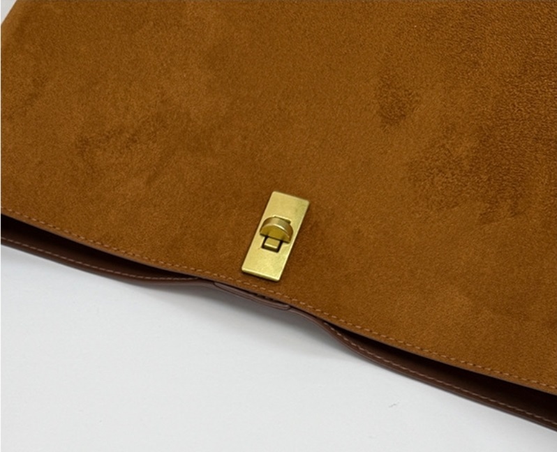 スエード調ベーシックショルダーバッグ | 詳細画像15