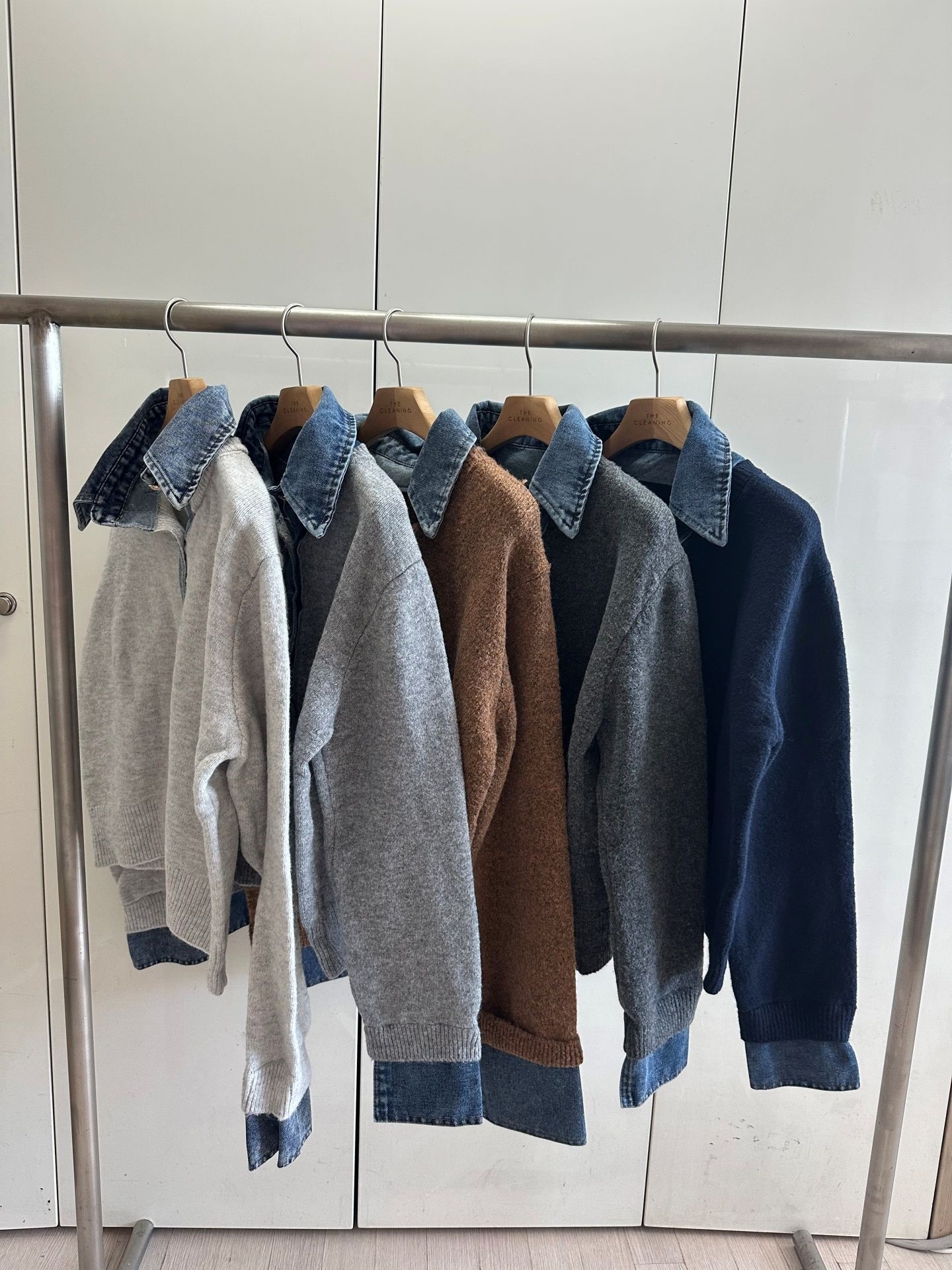 ボタンカラー配色カラーカーディガン | 詳細画像20