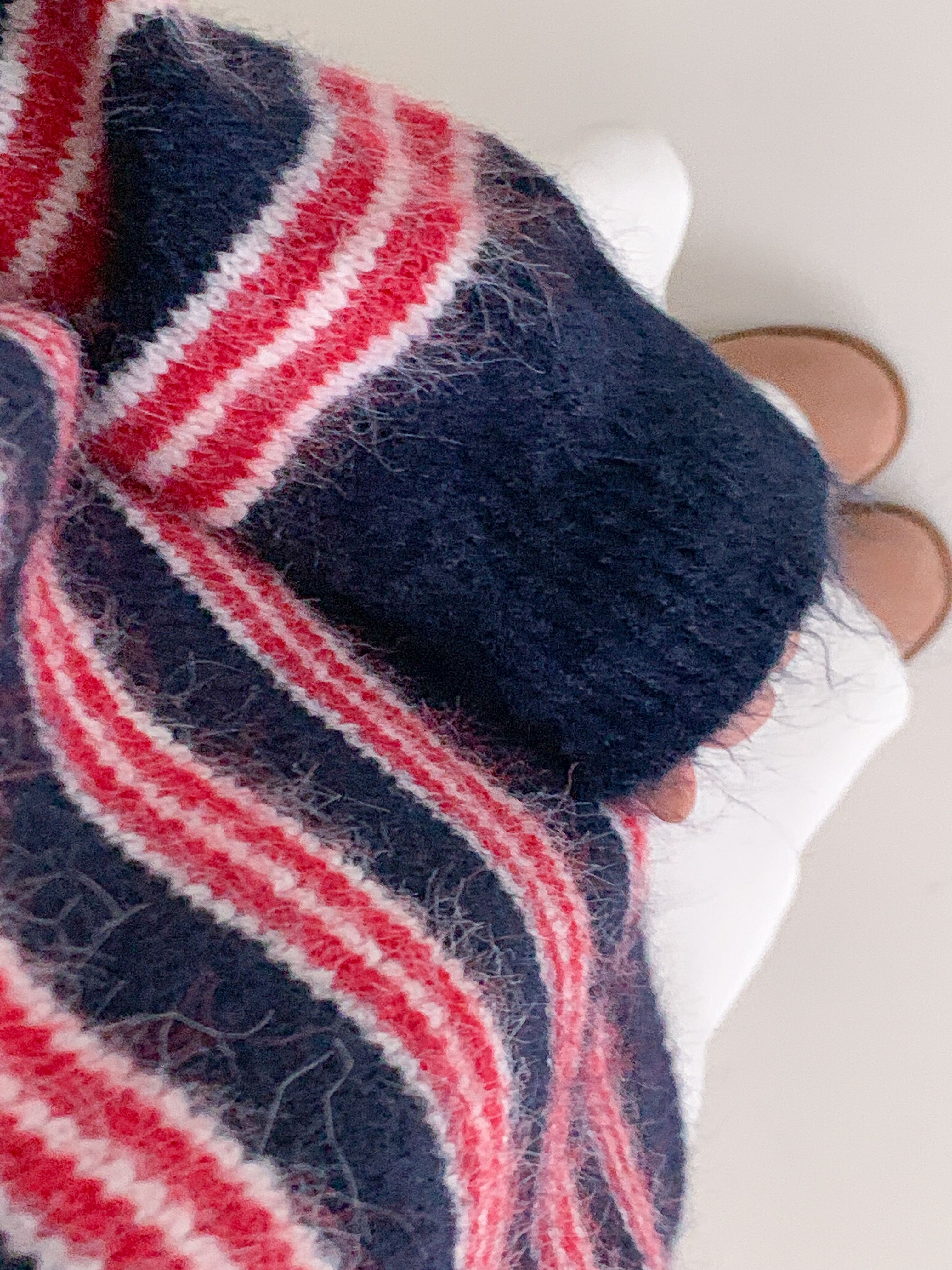 ボタンカラーボーダーカラーニット | 詳細画像3