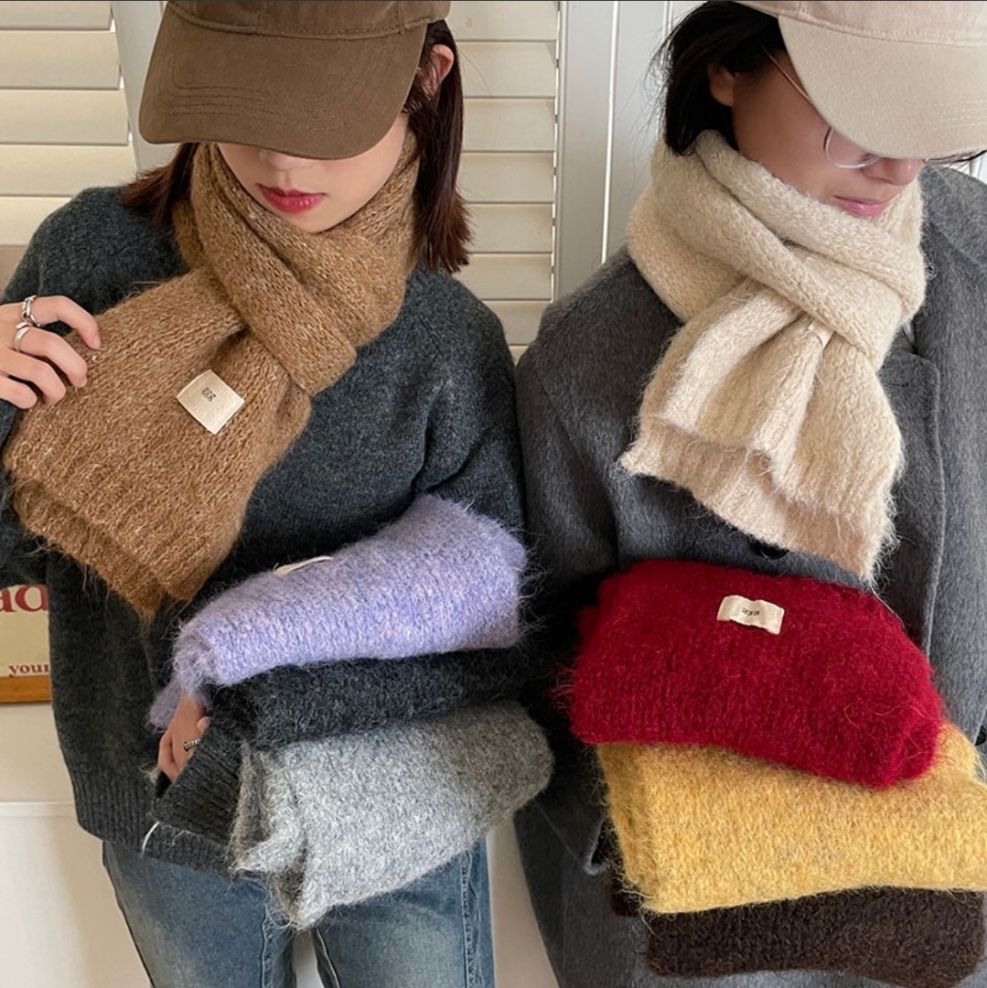 ニットカラーマフラー | 詳細画像9