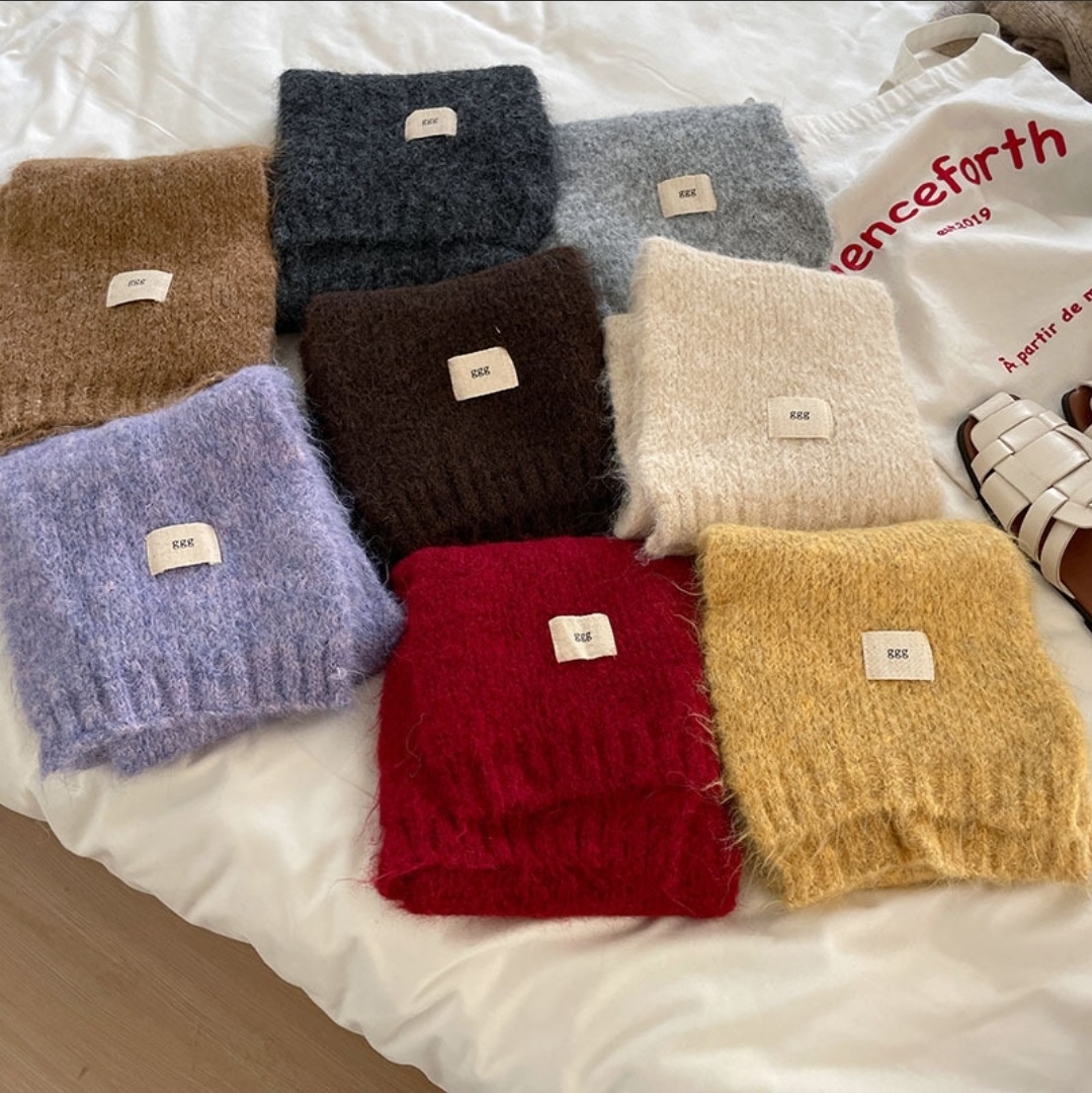 ニットカラーマフラー | 詳細画像10