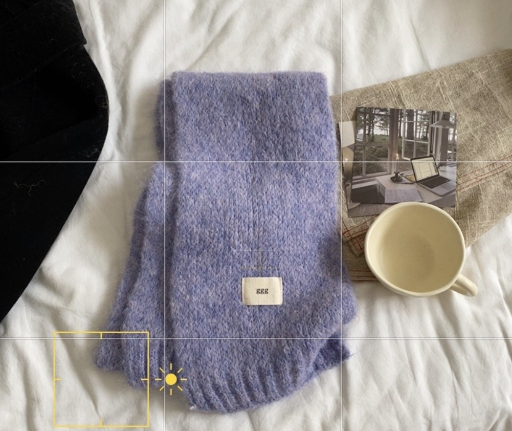 ニットカラーマフラー | 詳細画像11