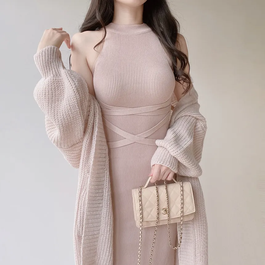 ホルターネックスリムアンサンブル | mirangmirang | 詳細画像6