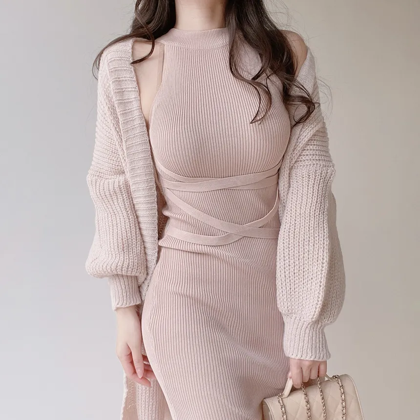 ホルターネックスリムアンサンブル | mirangmirang | 詳細画像8