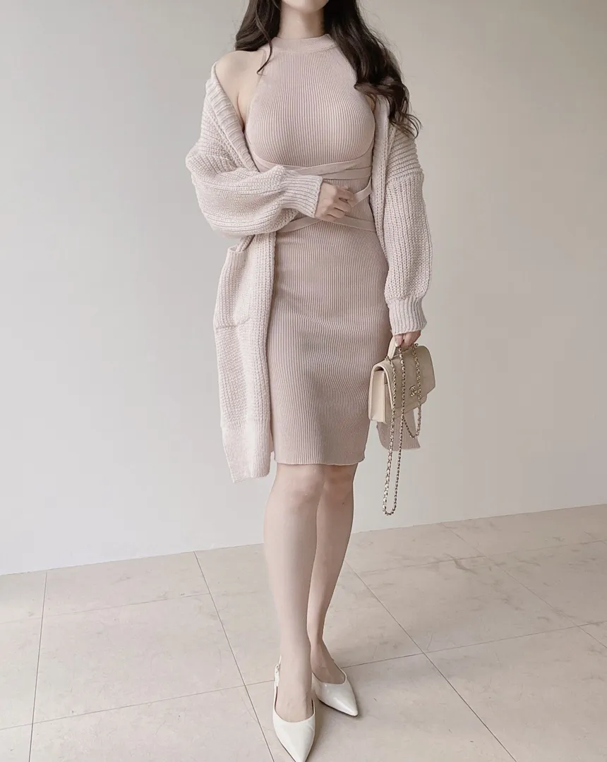 ホルターネックスリムアンサンブル | mirangmirang | 詳細画像11