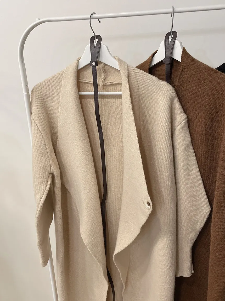 ベルト付ロングカーディガン | mirangmirang | 詳細画像14