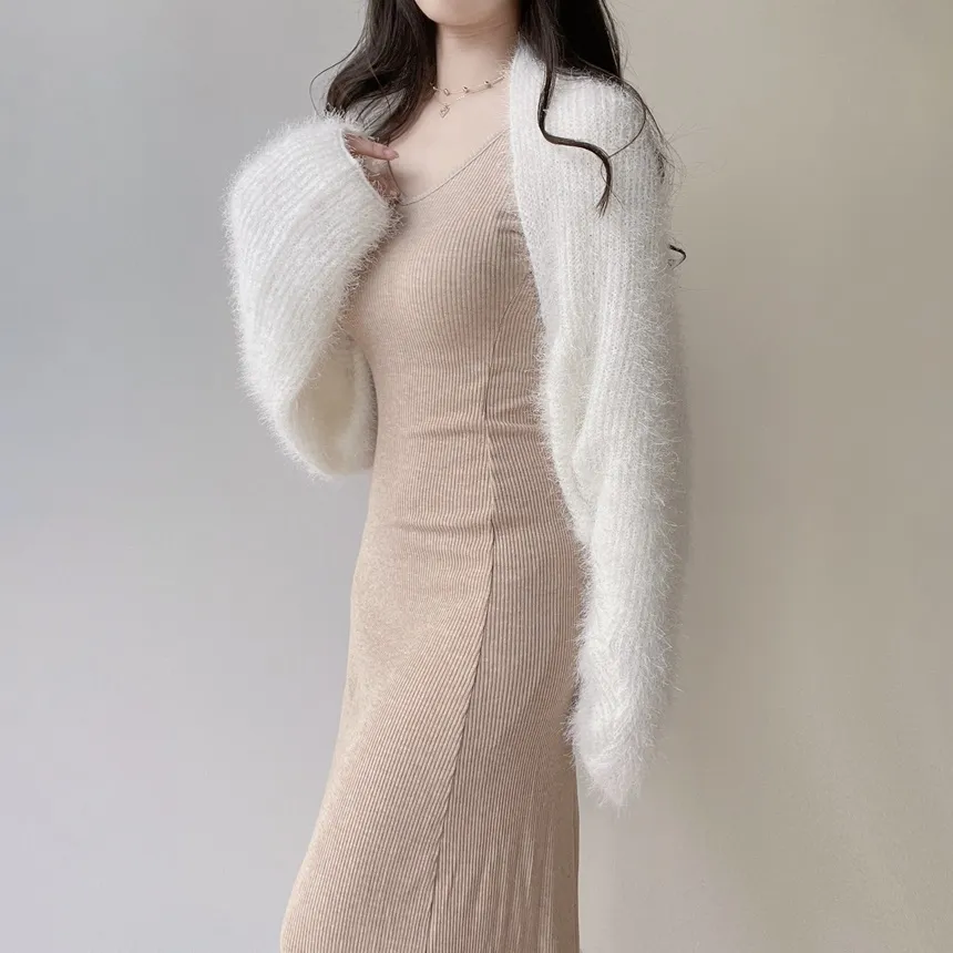 エコファーカーディガンボレロ | mirangmirang | 詳細画像4