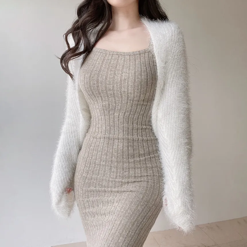 エコファーカーディガンボレロ | mirangmirang | 詳細画像12