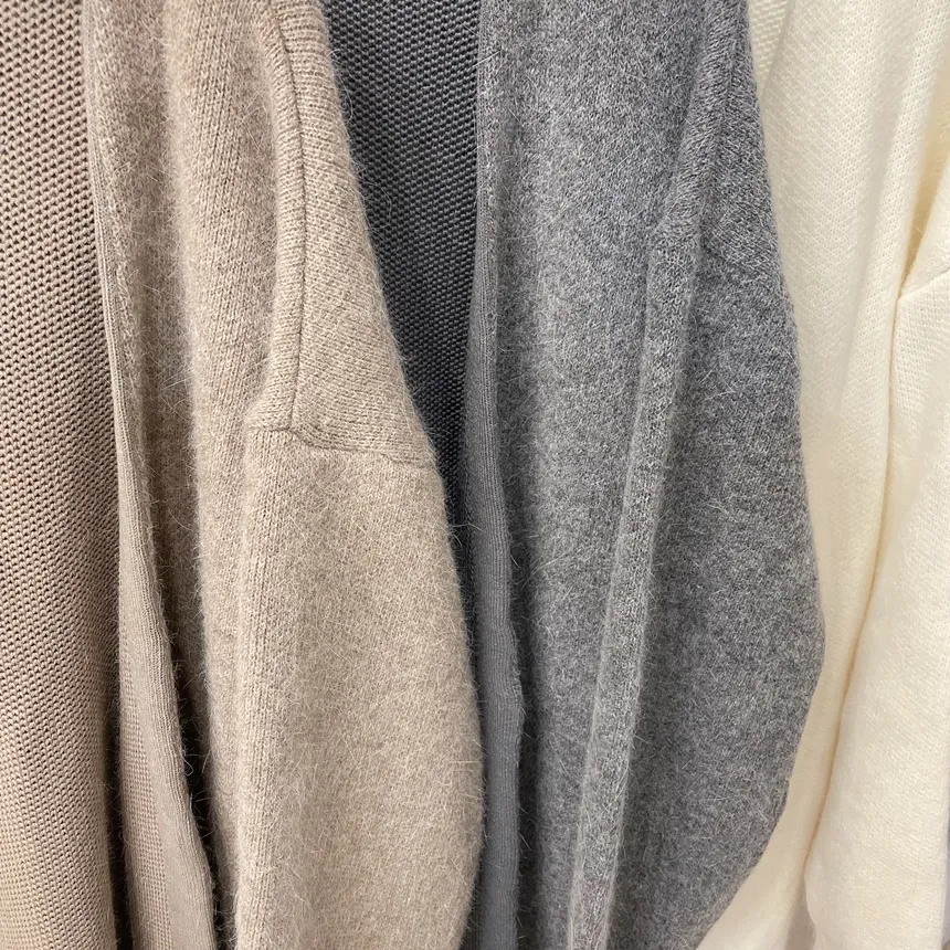 アンゴラ混ウール混ロングカーディガン | mirangmirang | 詳細画像29