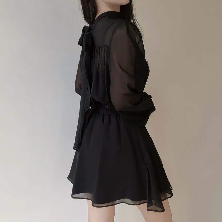 ミニフレアサイドジップバックゴムタックスカート | mirangmirang | 詳細画像17