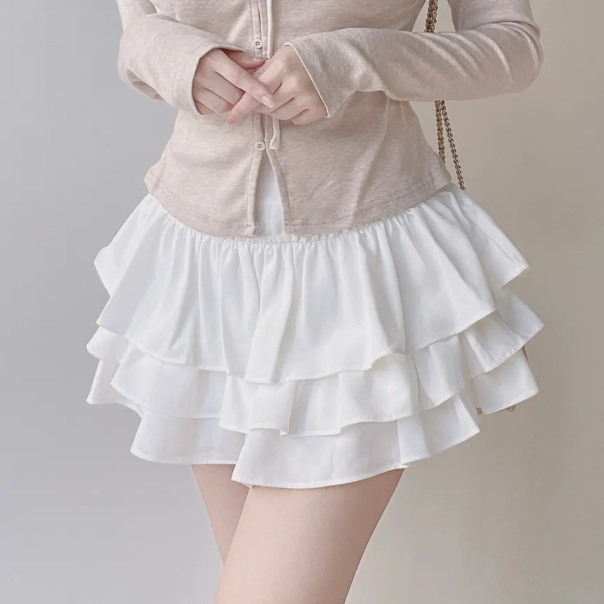 ティアードフリルミニスカート | mirangmirang | 詳細画像3