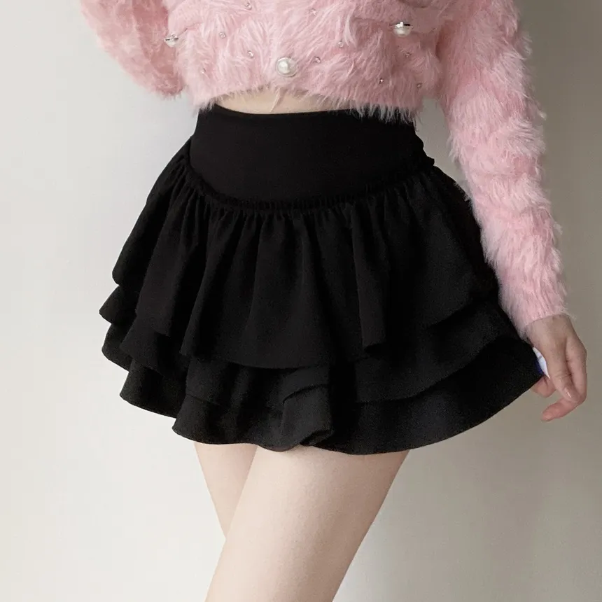 ティアードフリルミニスカート | mirangmirang | 詳細画像21