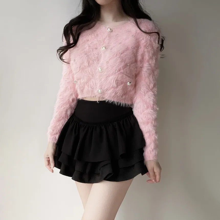 ティアードフリルミニスカート | mirangmirang | 詳細画像24