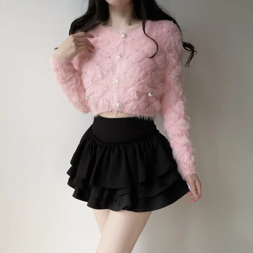 ティアードフリルミニスカート | mirangmirang | 詳細画像25