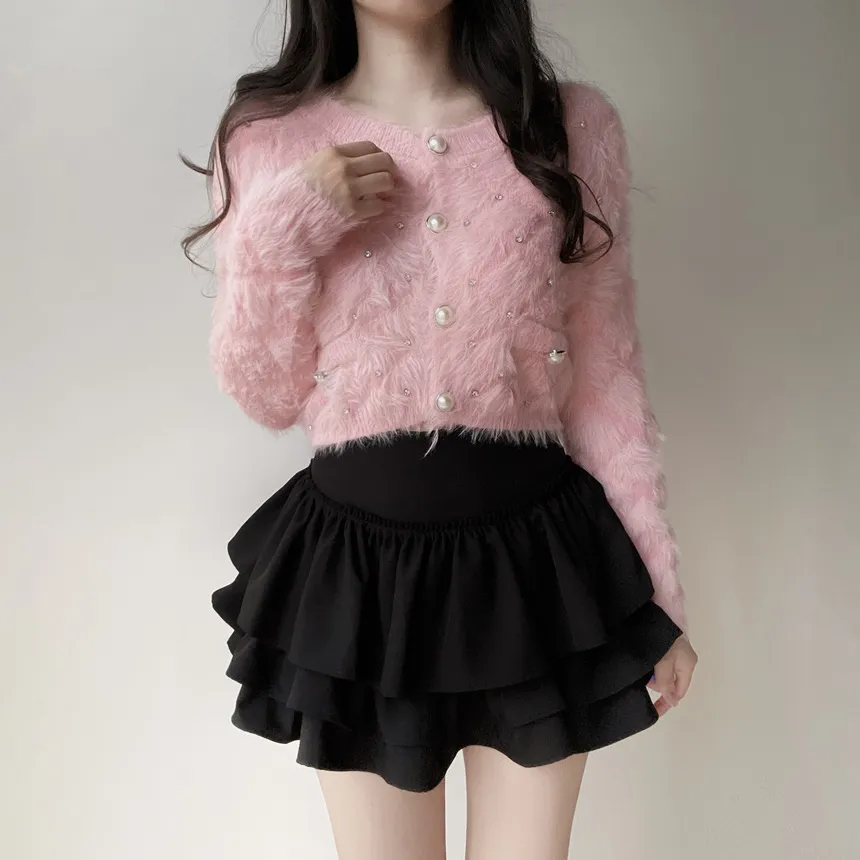 ティアードフリルミニスカート | mirangmirang | 詳細画像28