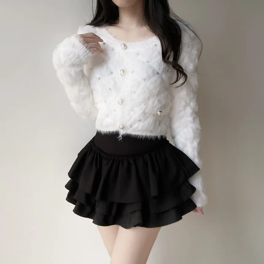 ティアードフリルミニスカート | mirangmirang | 詳細画像29