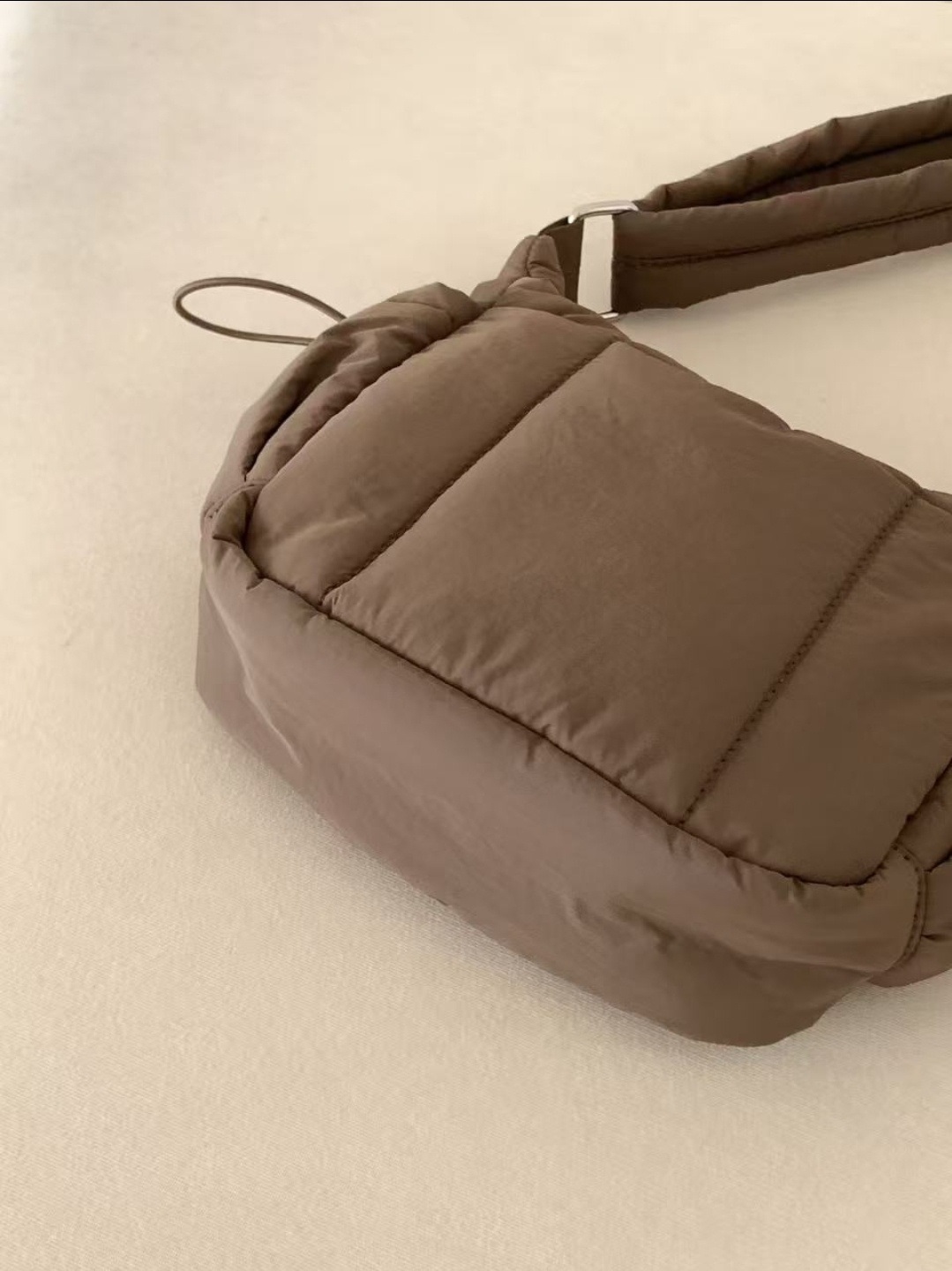 2WAY中綿ポケットドローコードショルダーバッグショルダーバッグ | 詳細画像3