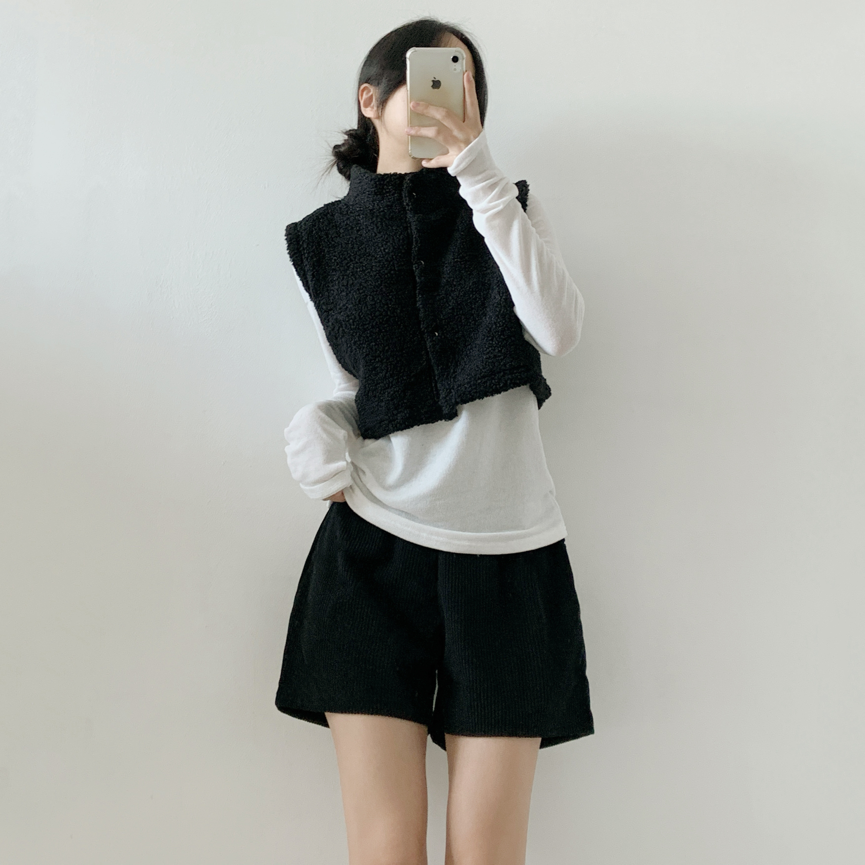 ボアハイネッククロップドベスト | 詳細画像14