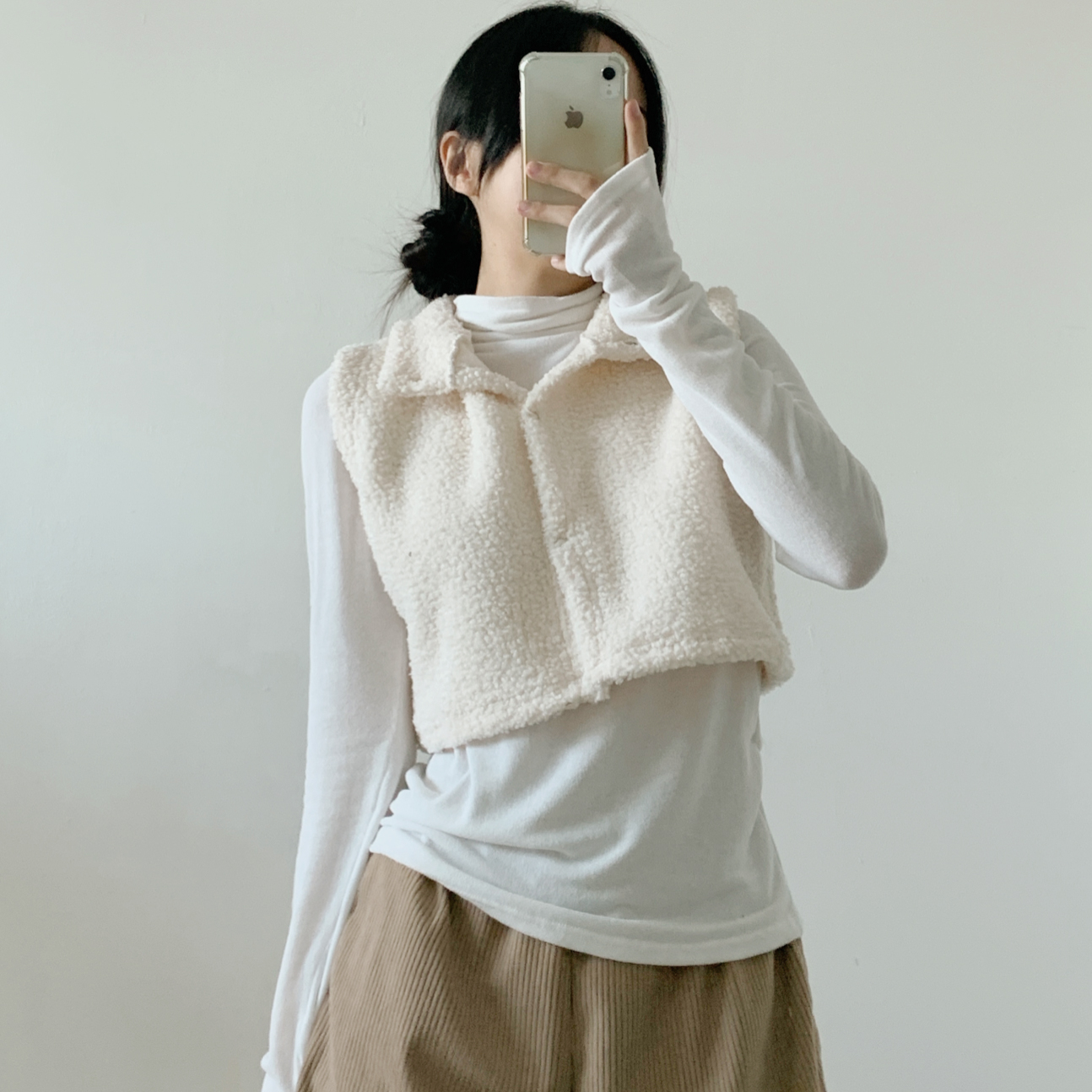 ボアハイネッククロップドベスト | 詳細画像2