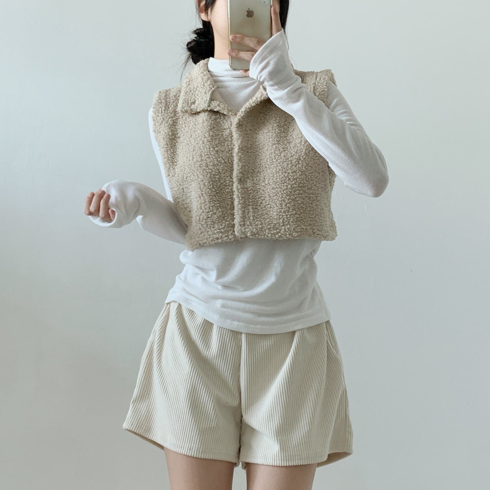 ボアハイネッククロップドベスト | 詳細画像18