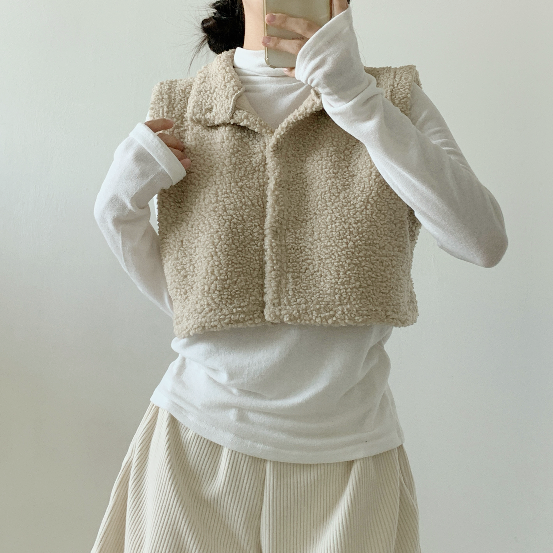 ボアハイネッククロップドベスト | 詳細画像21