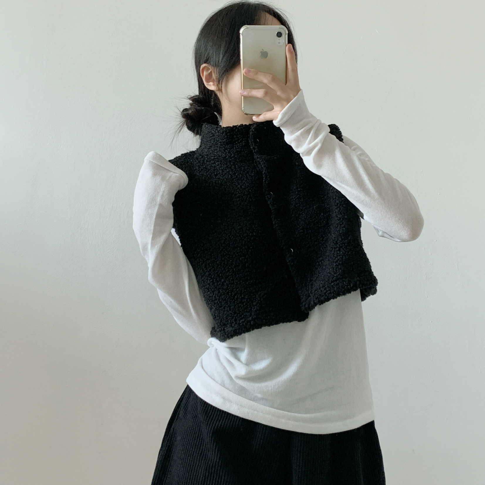 ボアハイネッククロップドベスト | 詳細画像11