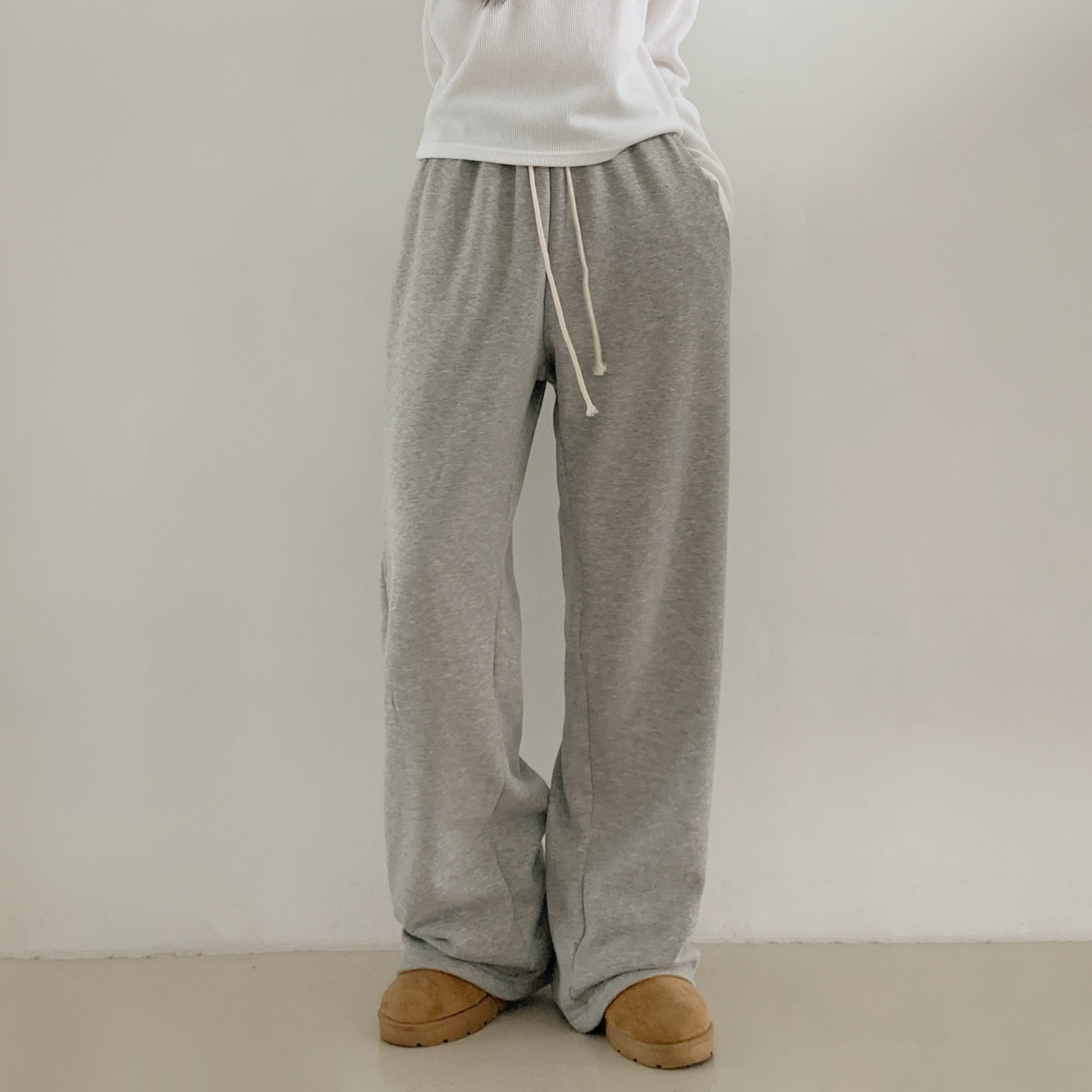 ファー裏地ゴムワイドパンツ | 詳細画像6