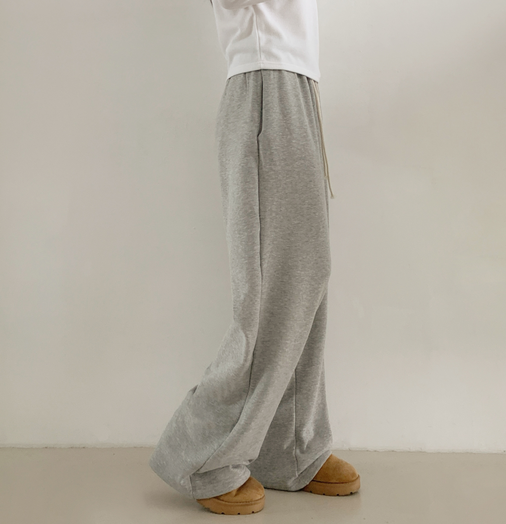 ファー裏地ゴムワイドパンツ | 詳細画像10