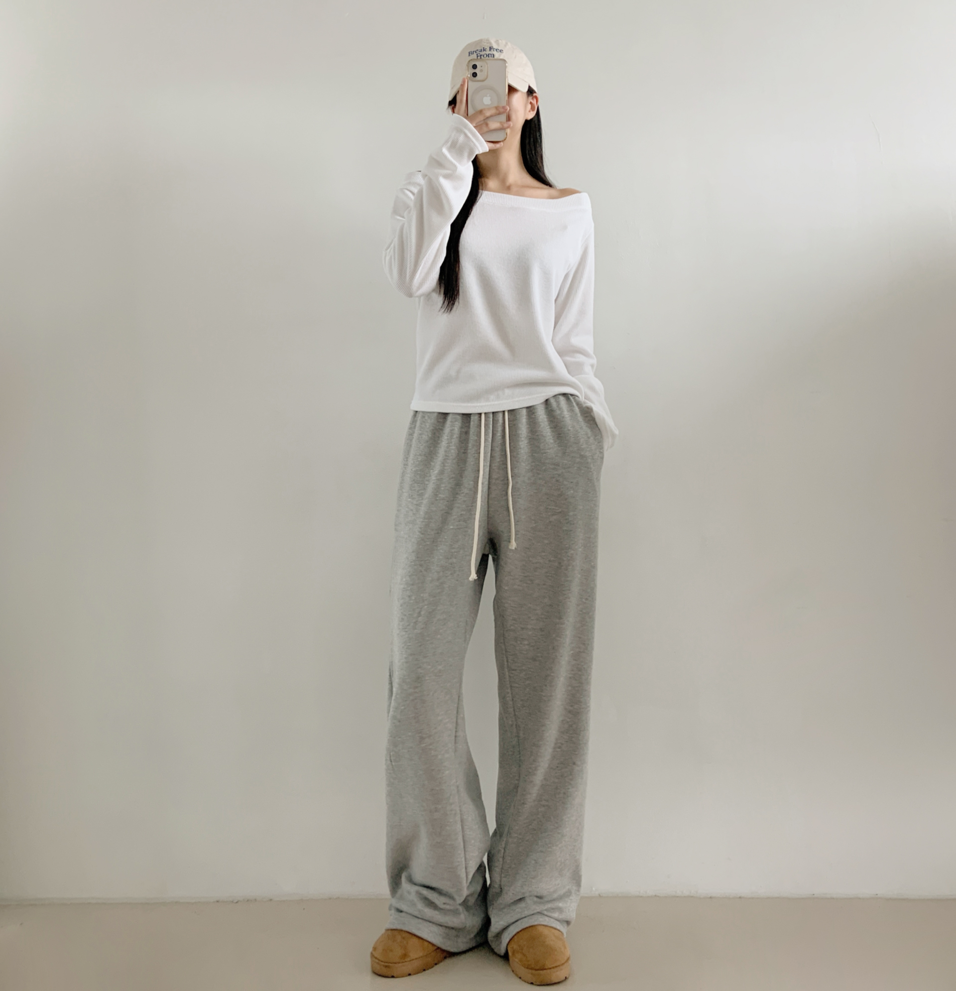 ファー裏地ゴムワイドパンツ | 詳細画像8