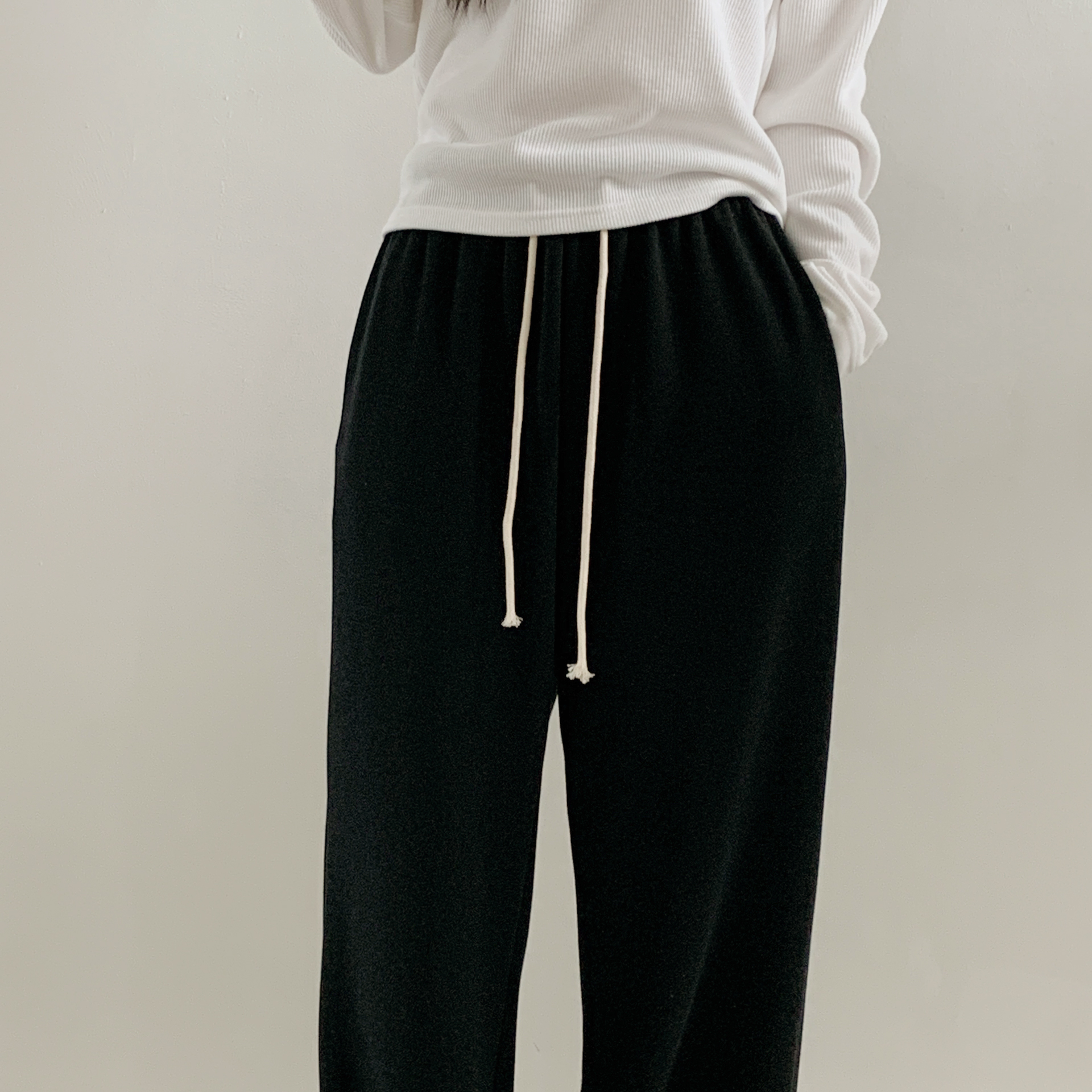 ファー裏地ゴムワイドパンツ | 詳細画像18
