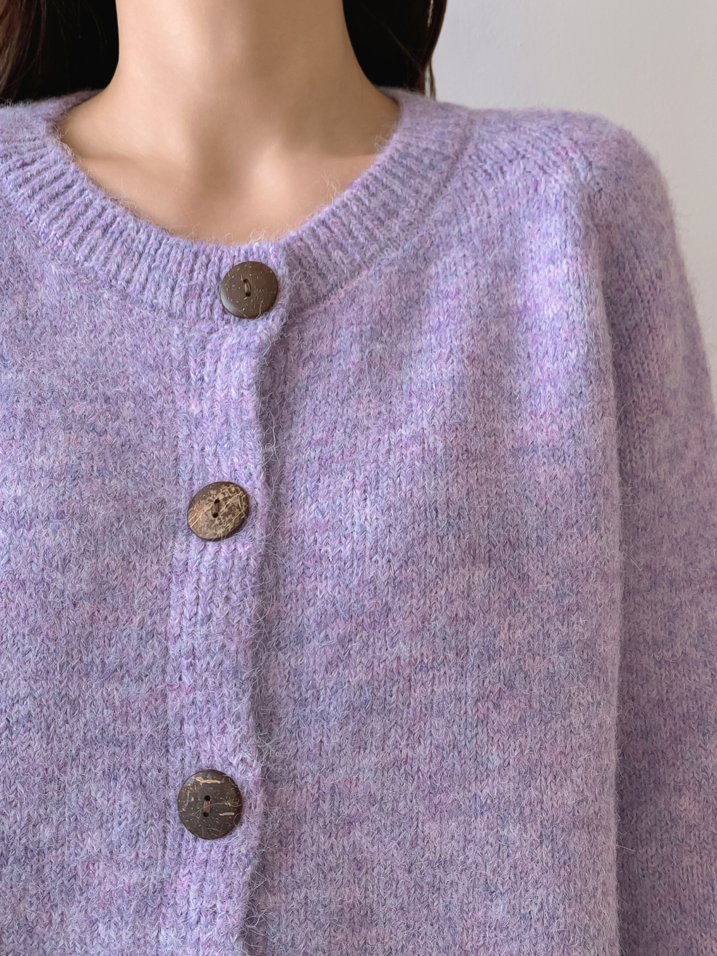 ラウンドネックルーズカーディガン | 詳細画像10