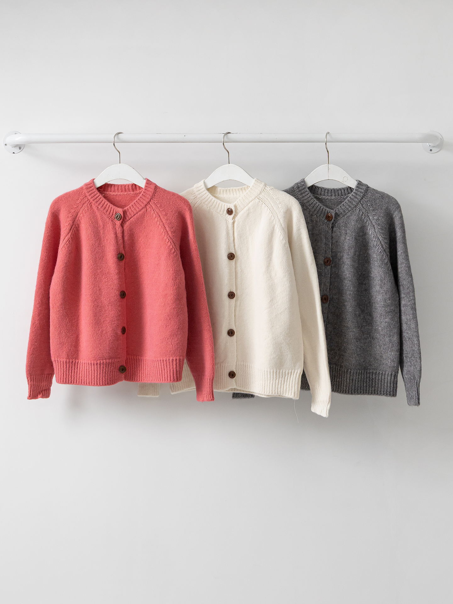 ラウンドネックラインカーディガン | 詳細画像2