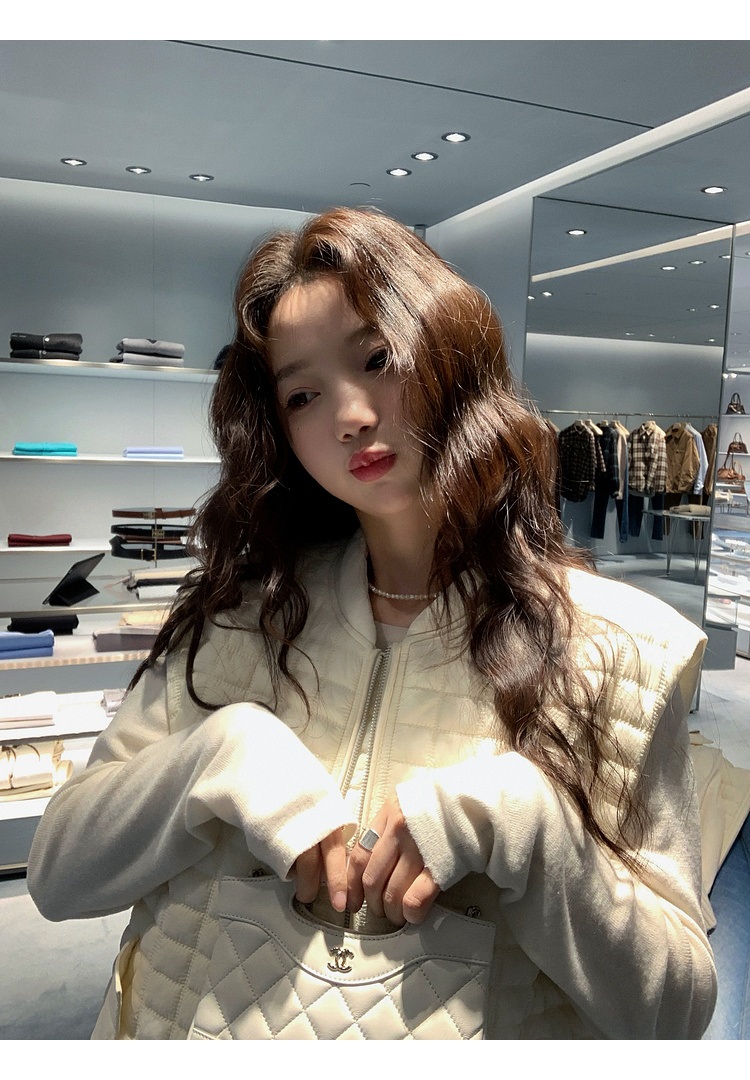 オーバーサイズフラップポケットベスト軽量ダウンジャケット | 詳細画像18