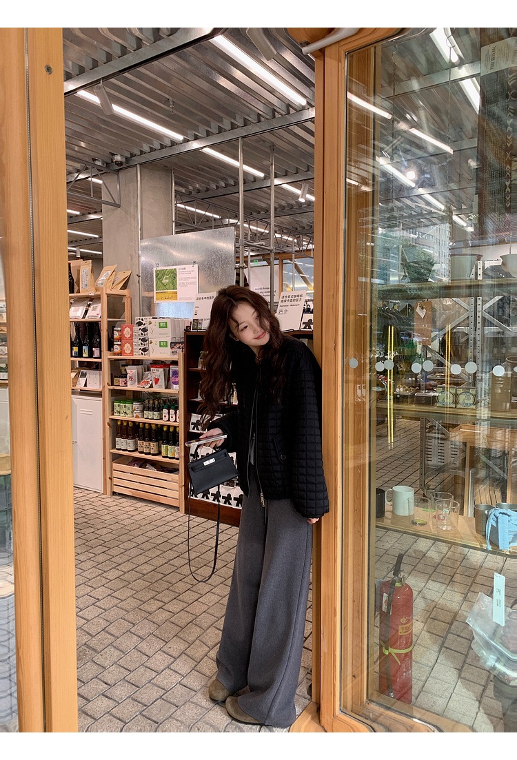 オーバーサイズフラップポケットベスト軽量ダウンジャケット | 詳細画像24