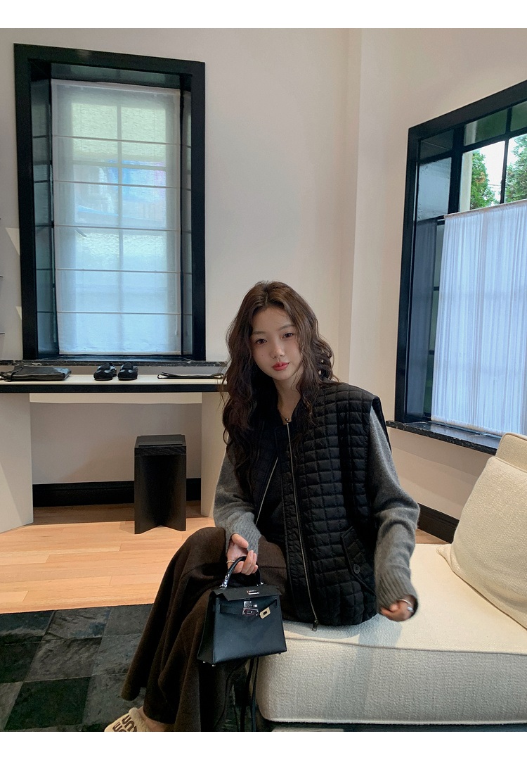 オーバーサイズフラップポケットベスト軽量ダウンジャケット | 詳細画像26