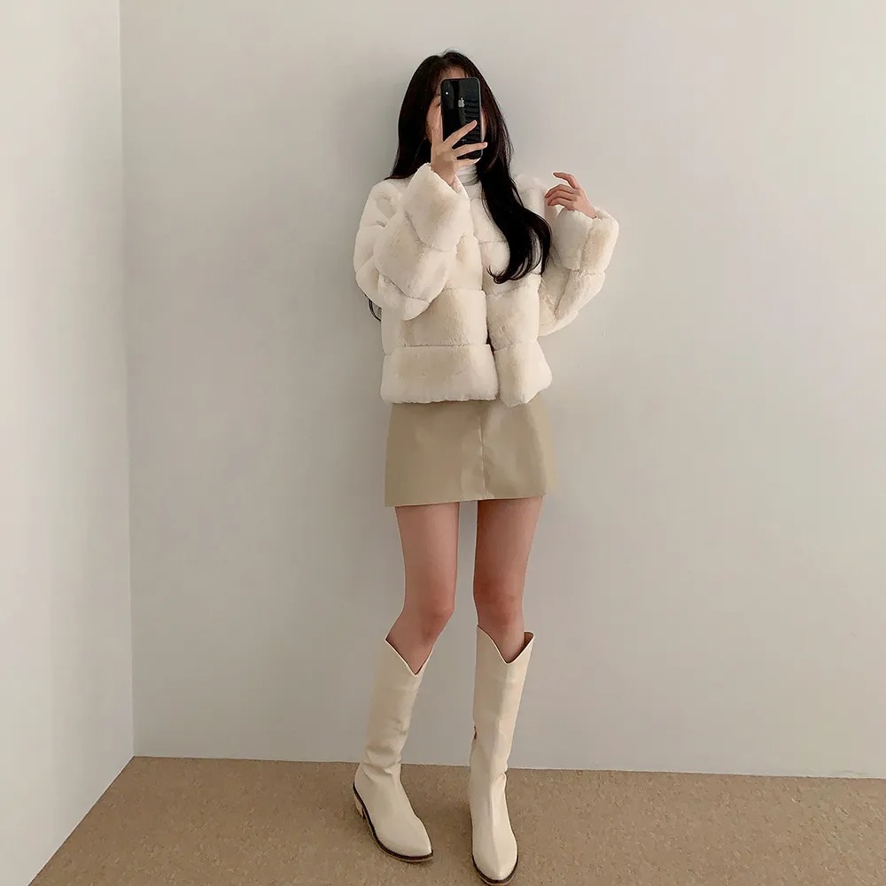 エコファーノーカラージャケット | 詳細画像8